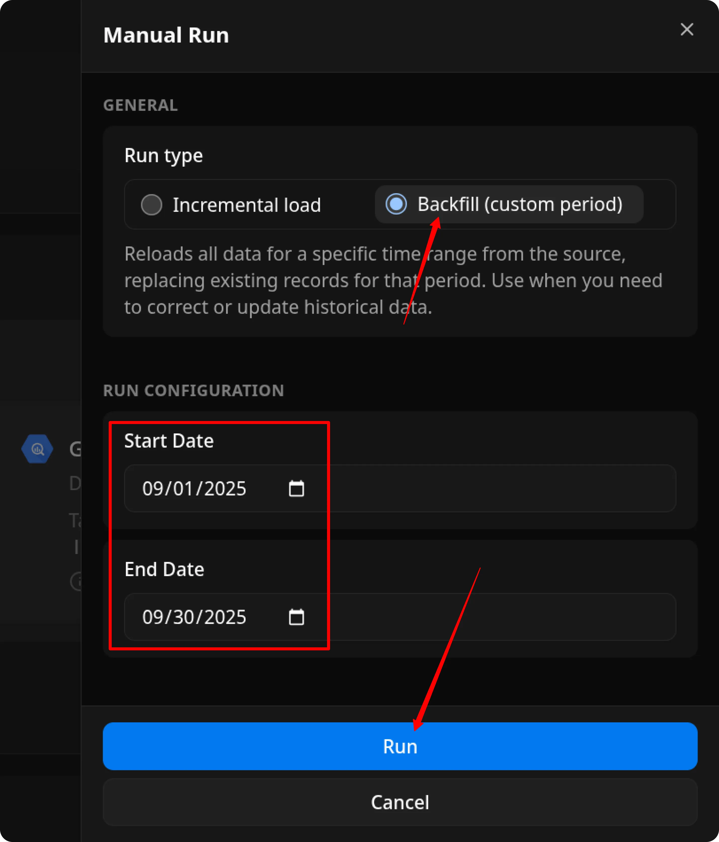 GitHub Backfill