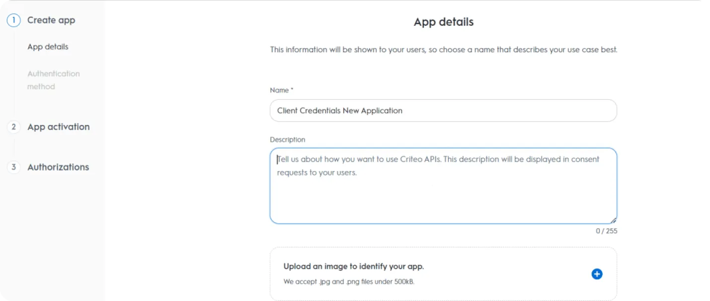 Criteo App Name