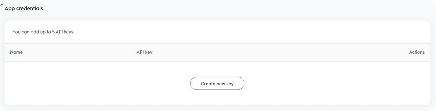 Criteo New Key