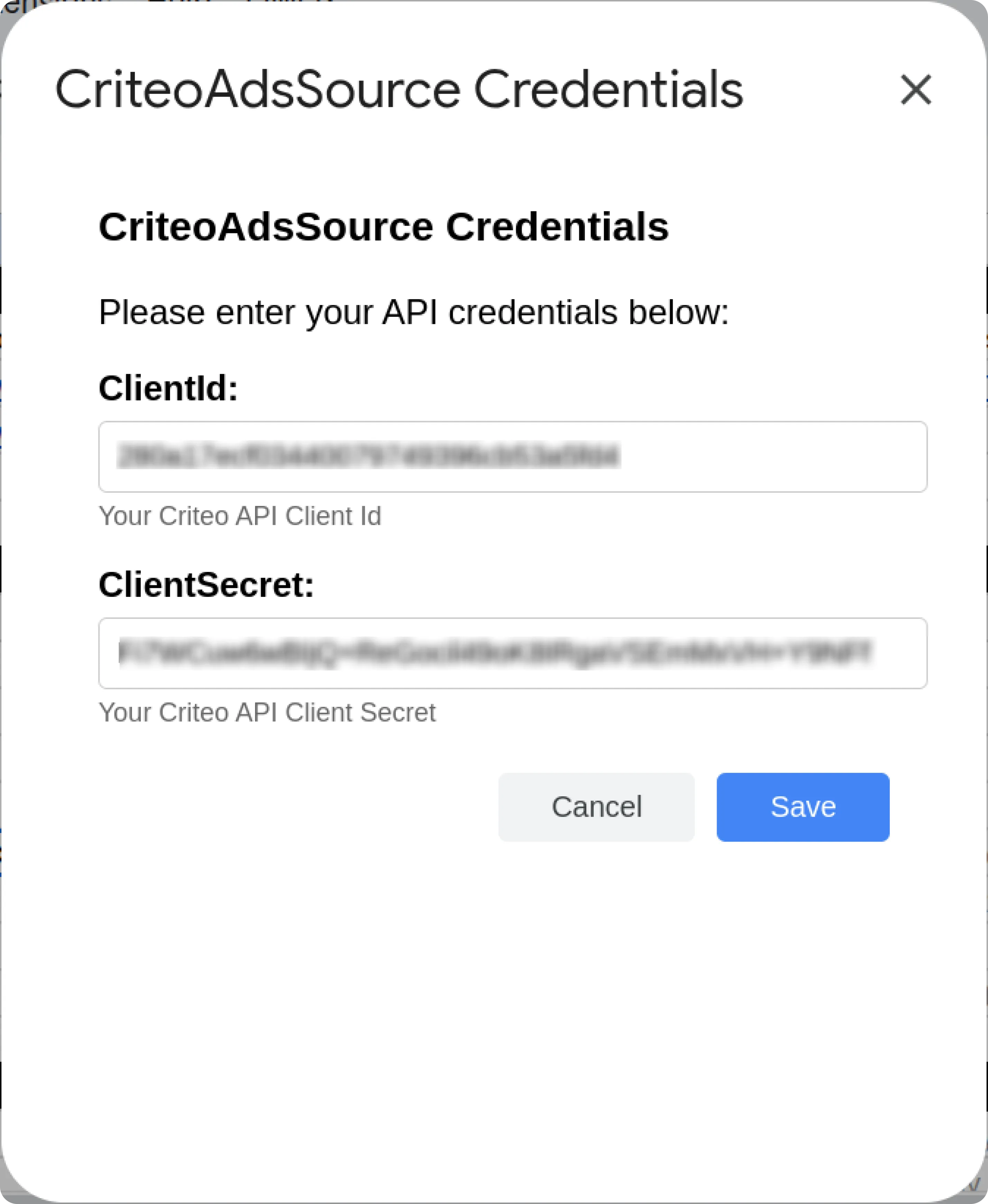 Criteo Secret