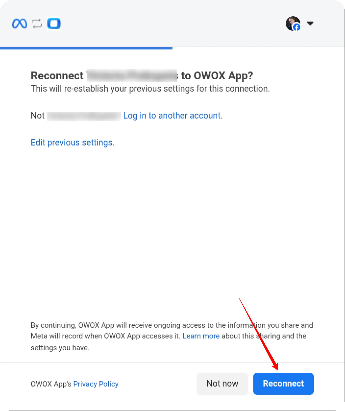 Facebook Connect