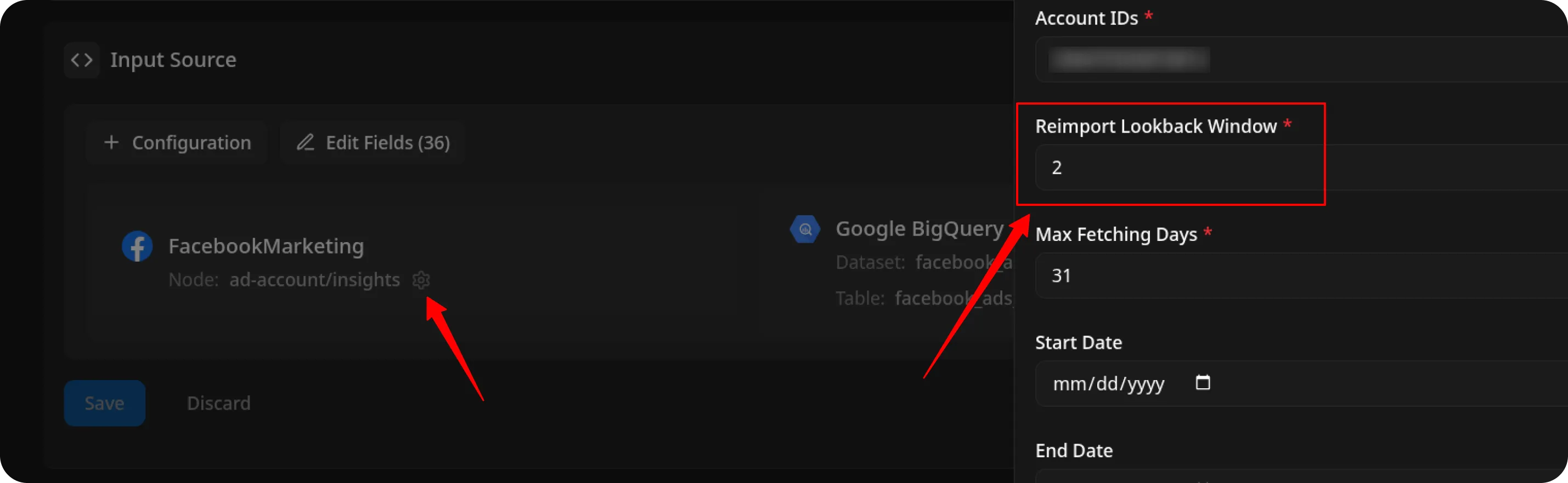 Facebook Reimport