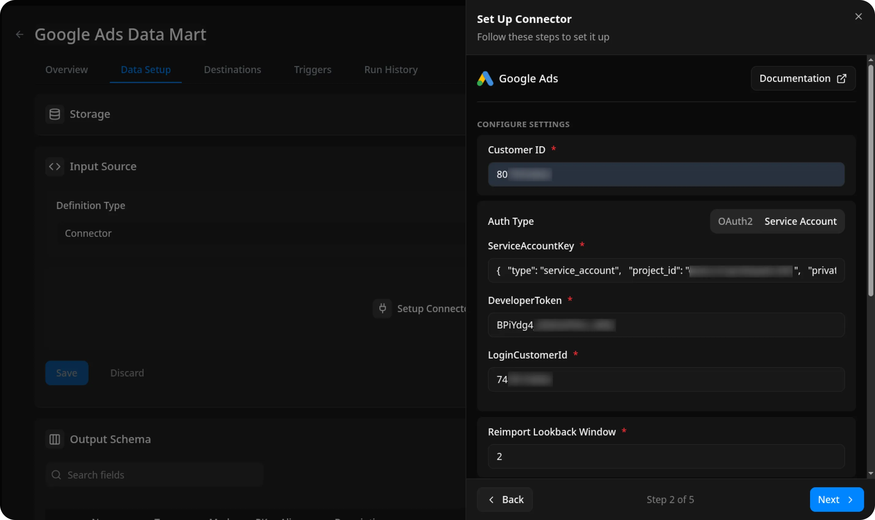 Google Ads Create Connector