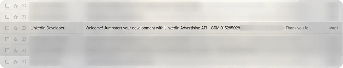 LinkedIn request accepted