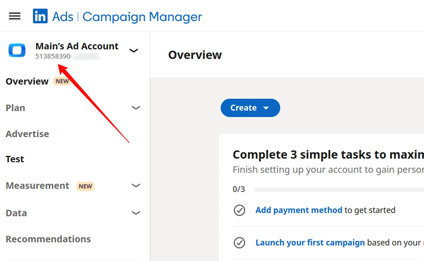LinkedIn Account URN