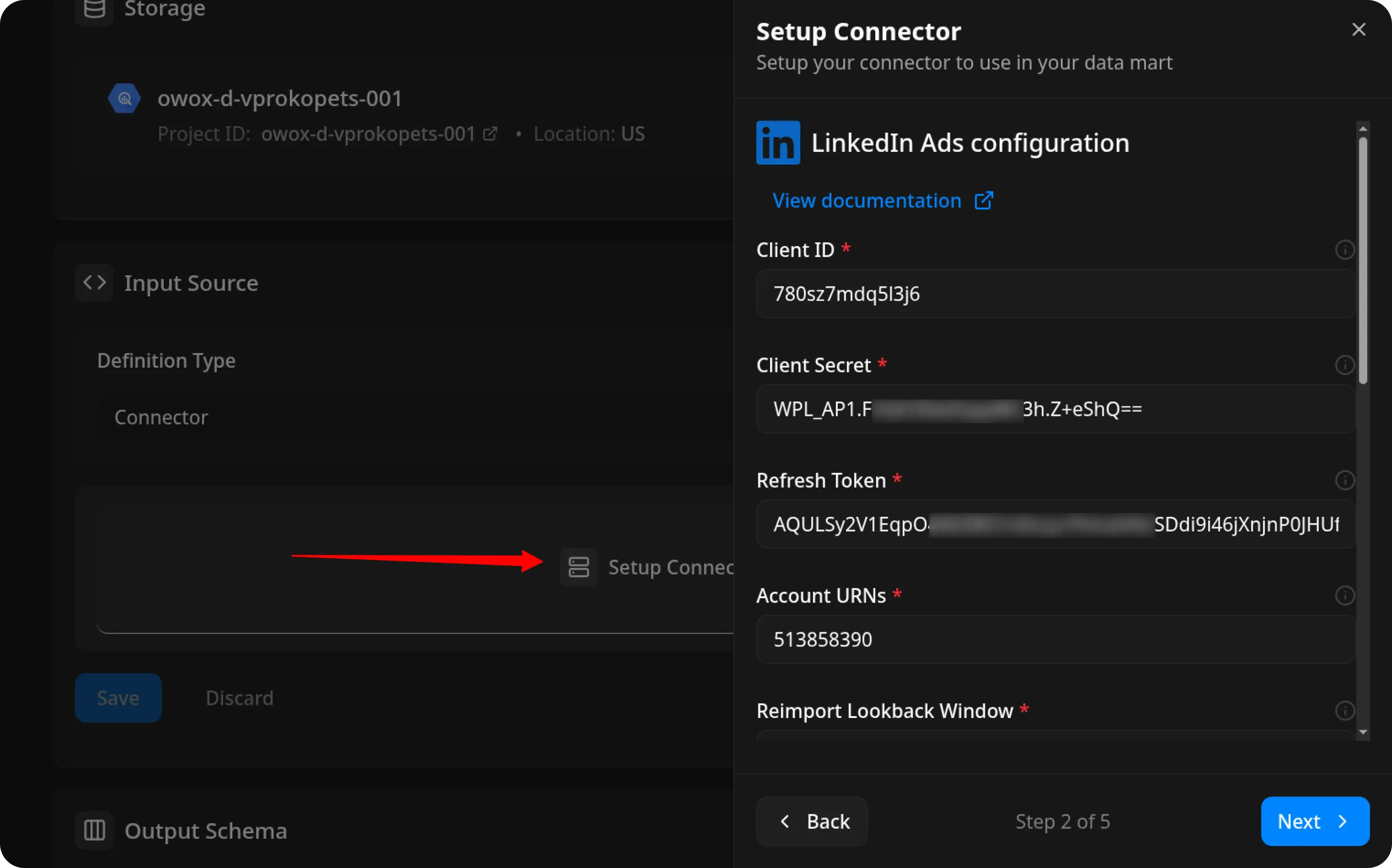 LinkedIn Ads Fill Data