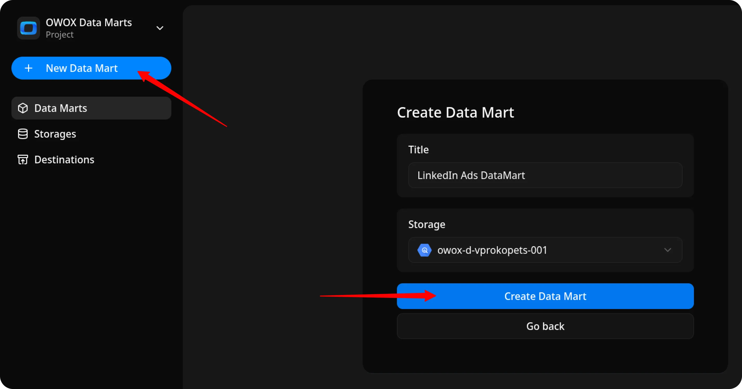 LinkedIn Ads New Data Mart