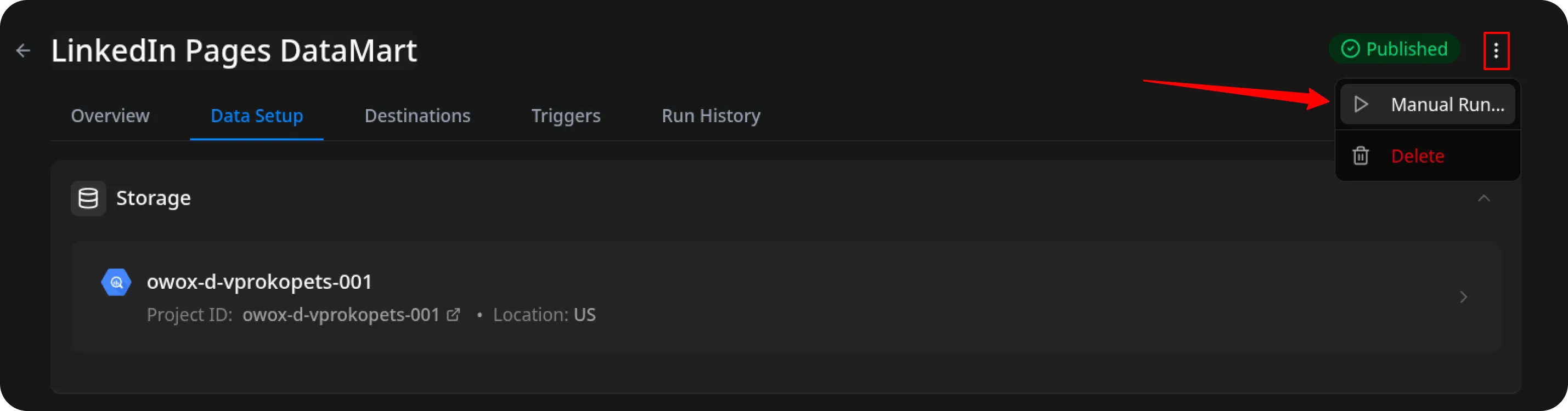 Linkedin Pages Import New Data