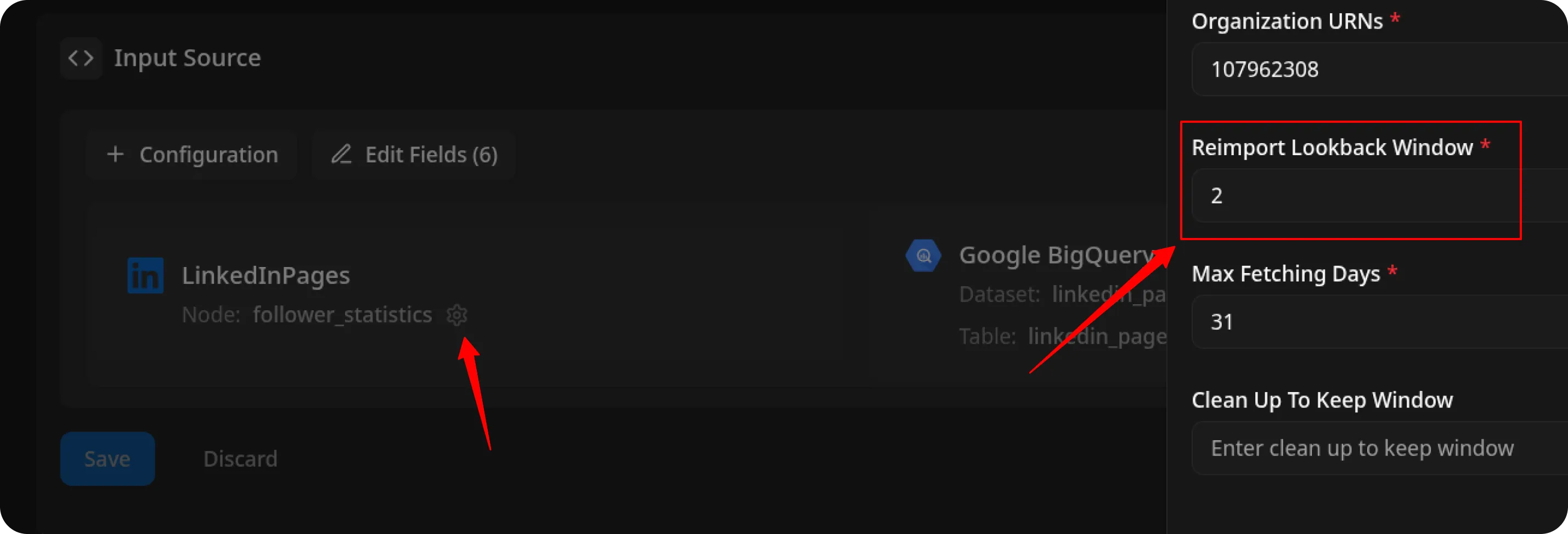 LinkedIn Pages Reimport