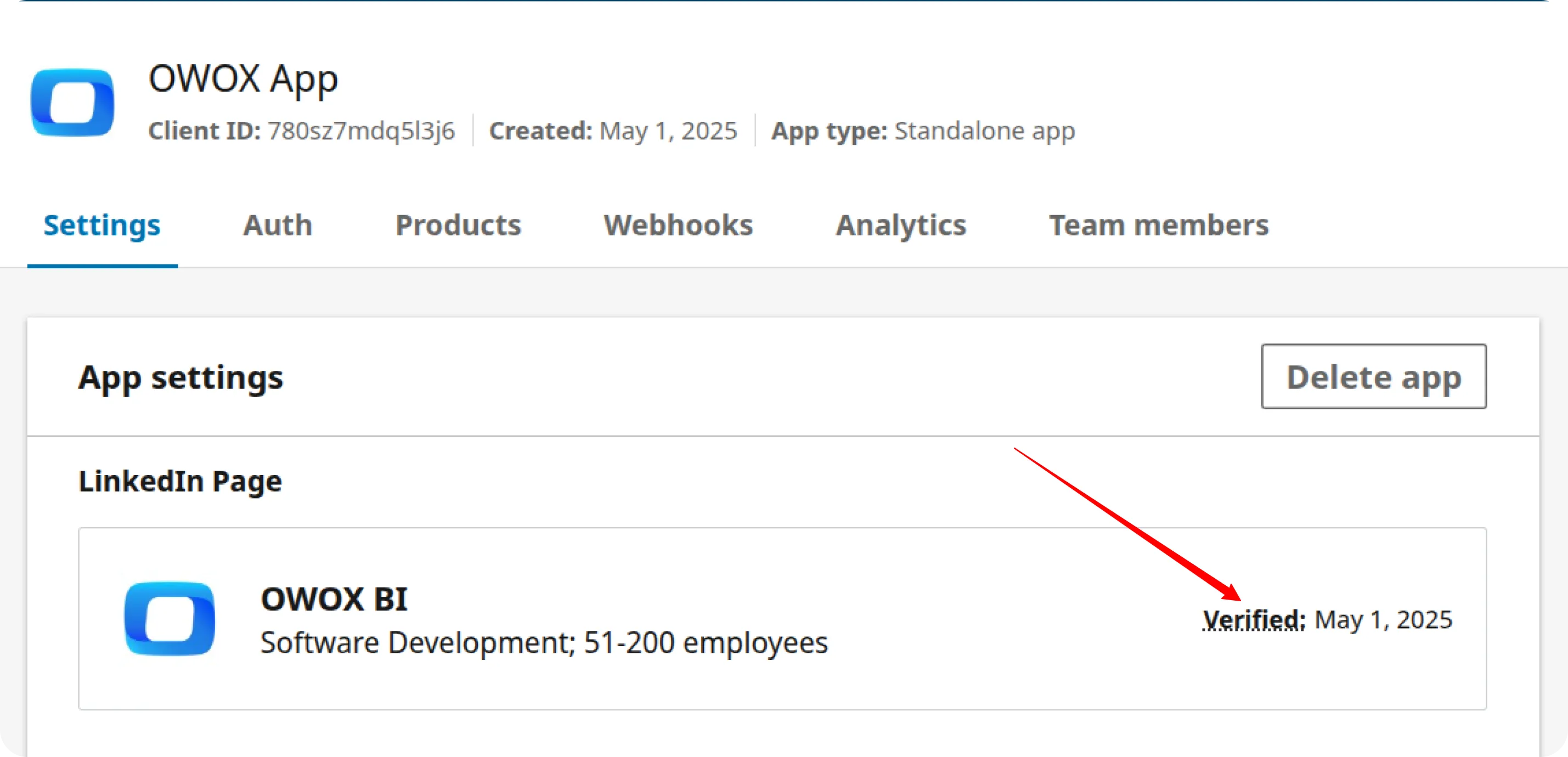 LinkedIn verified