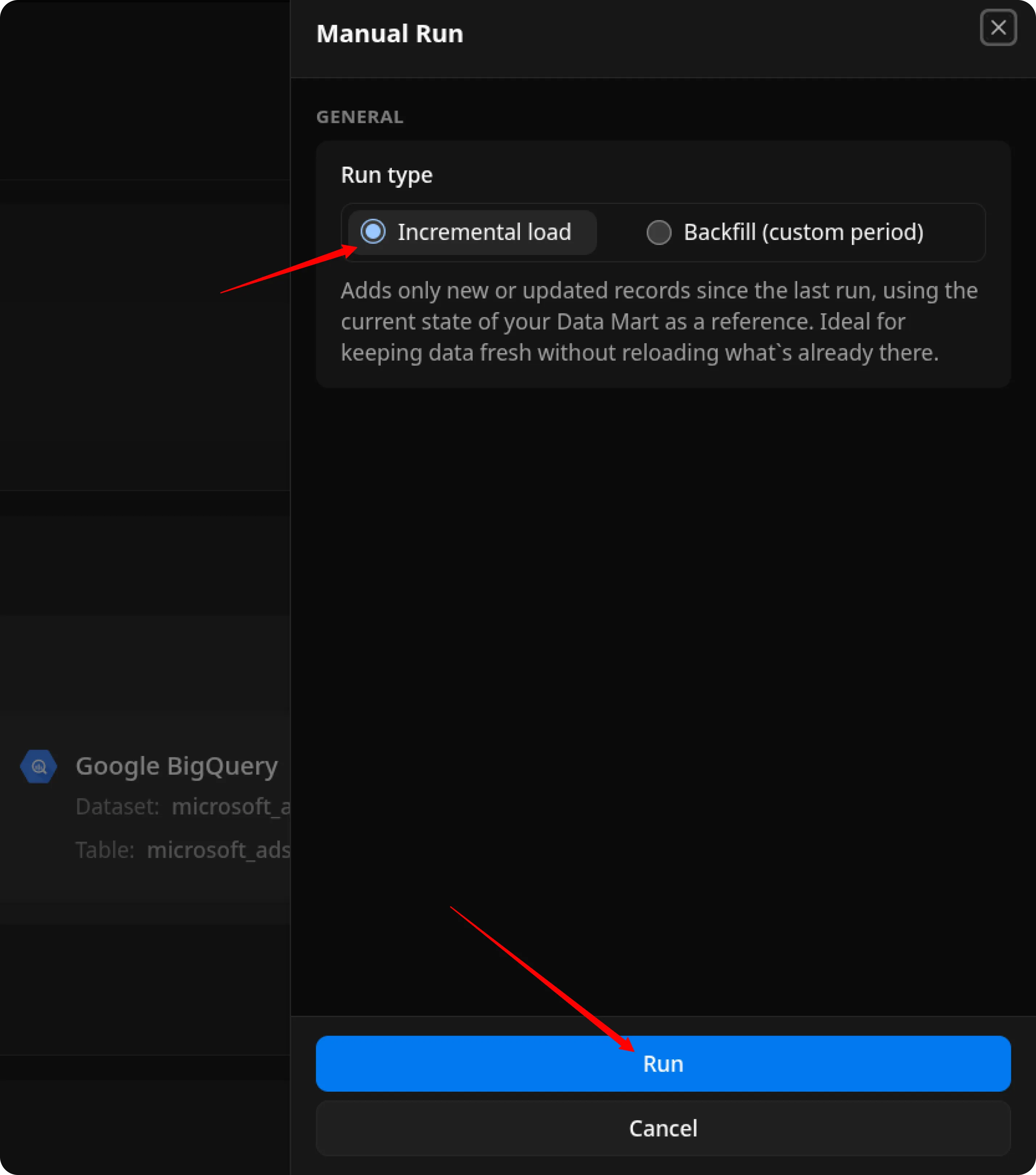 Microsoft Incremental Load