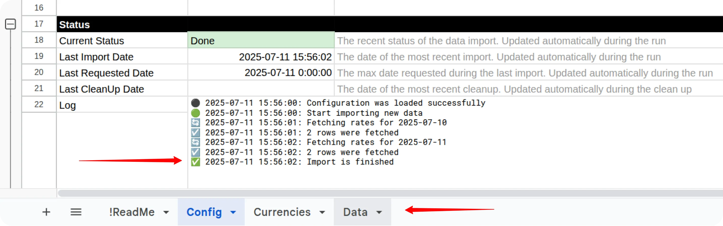 Open Exchange Rates Finished
