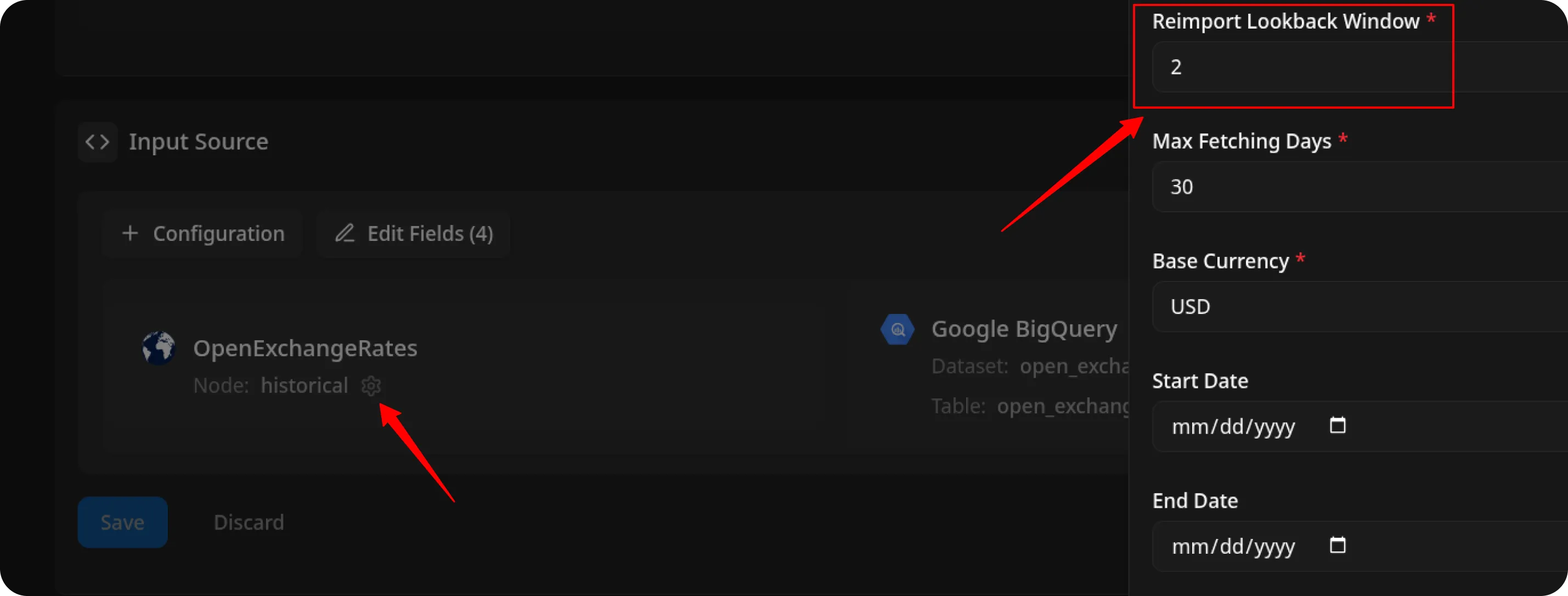 Open Exchange Rates Reimport
