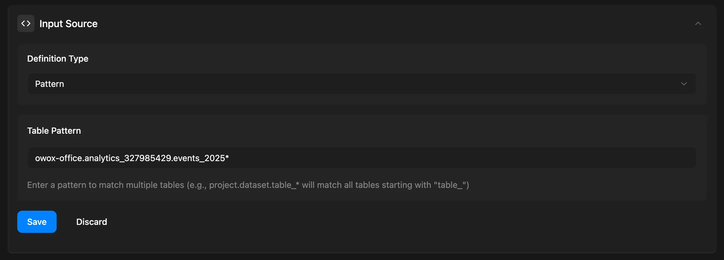 Pattern Based Data Mart - 2