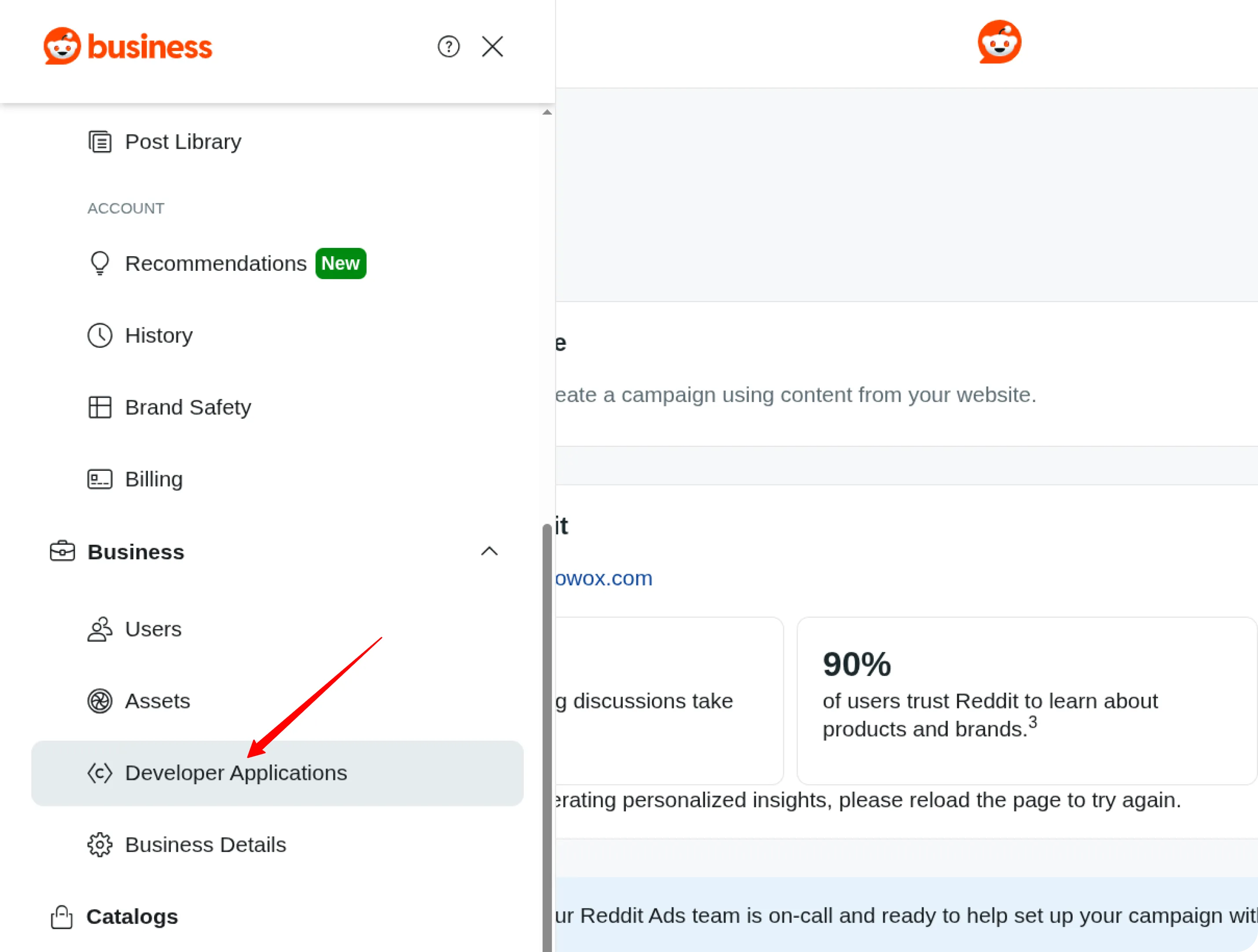 Reddit Developer Applications