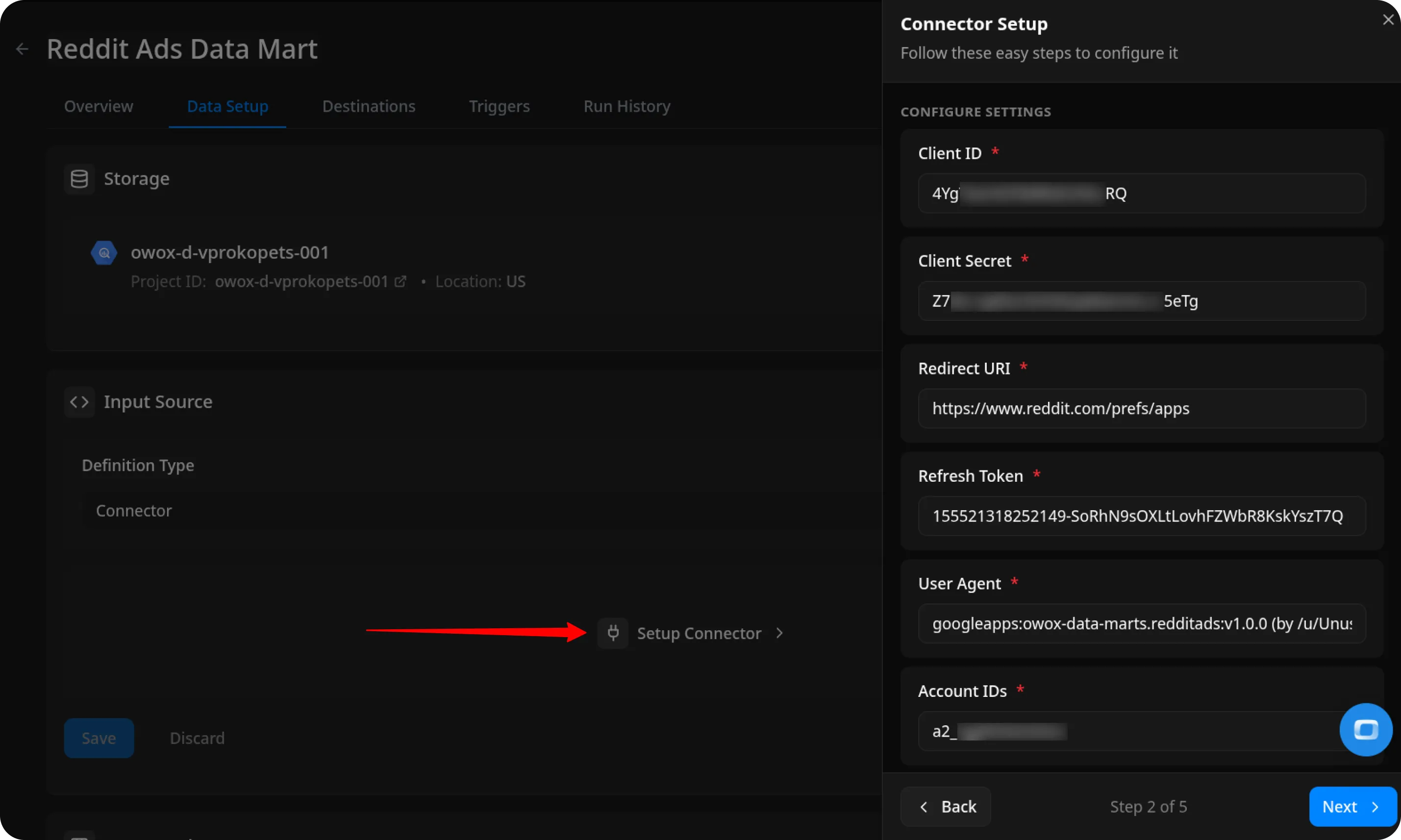 Reddit Ads Fill Data