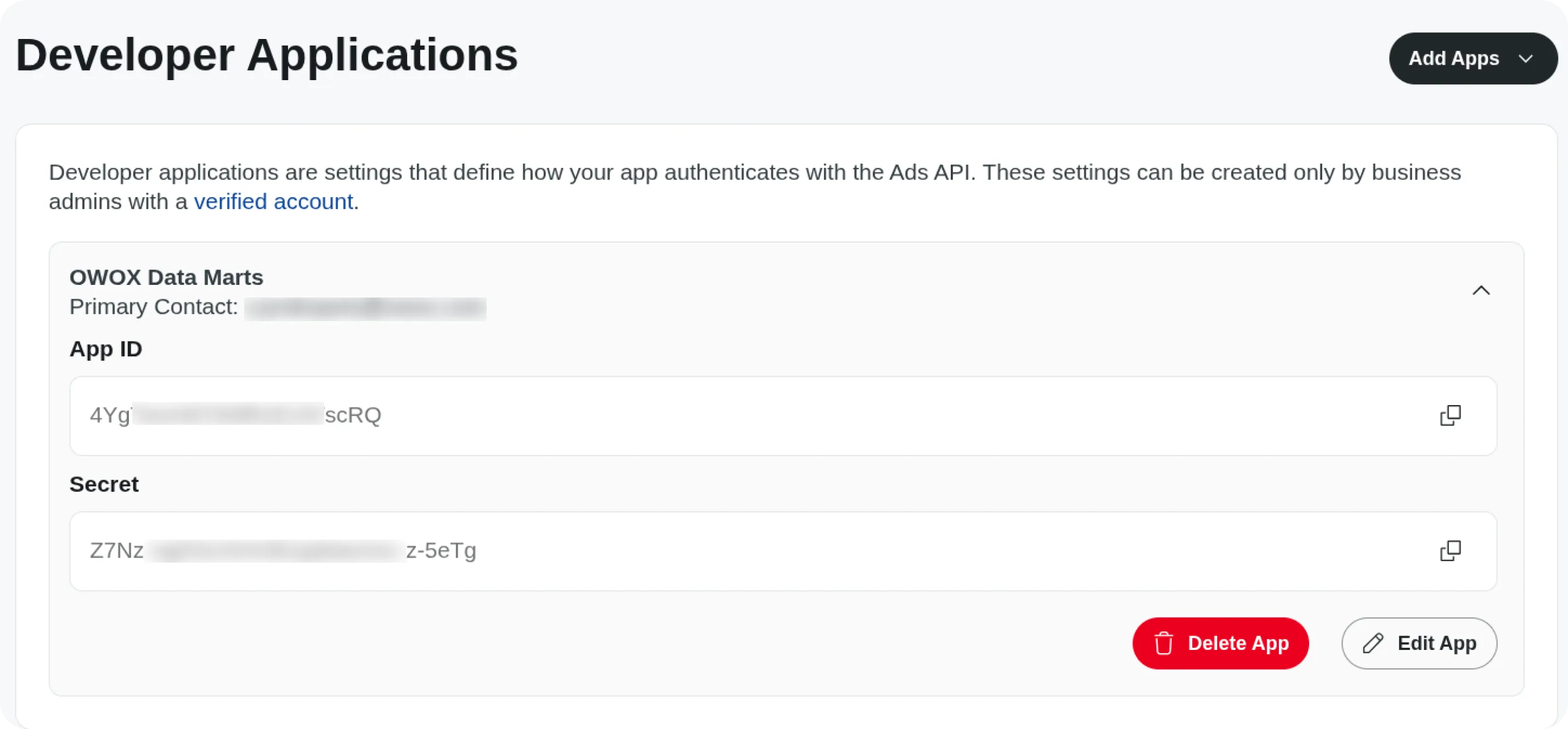 Reddit App ID and Secret