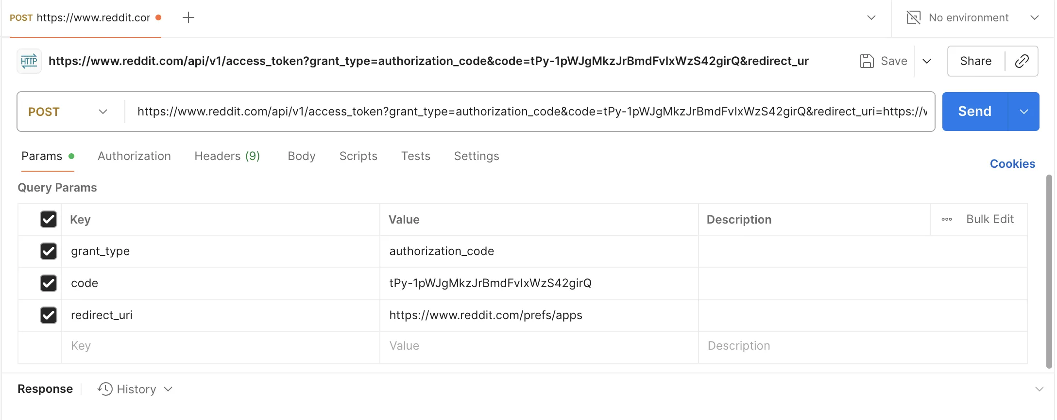 Reddit ads query params