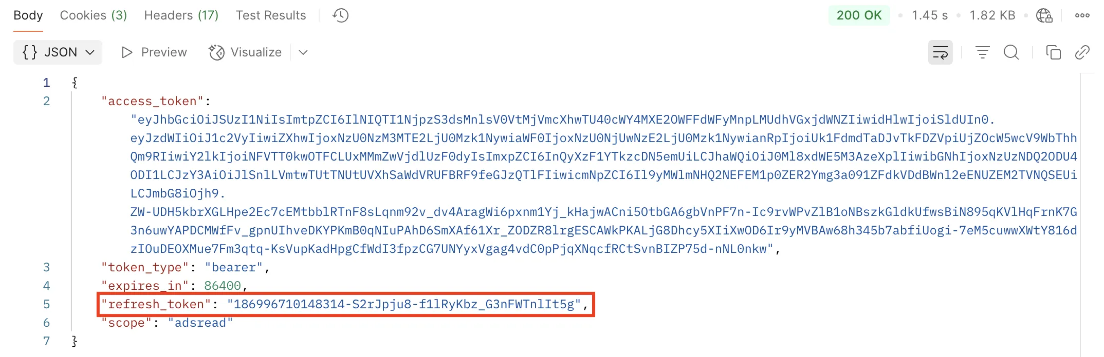 Reddit ads auth params