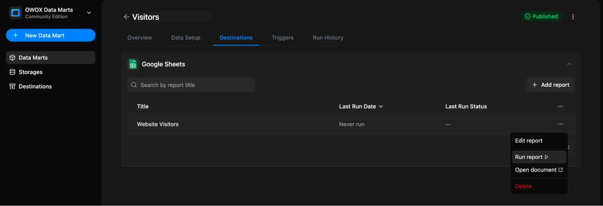 Table Based Data Mart - 5