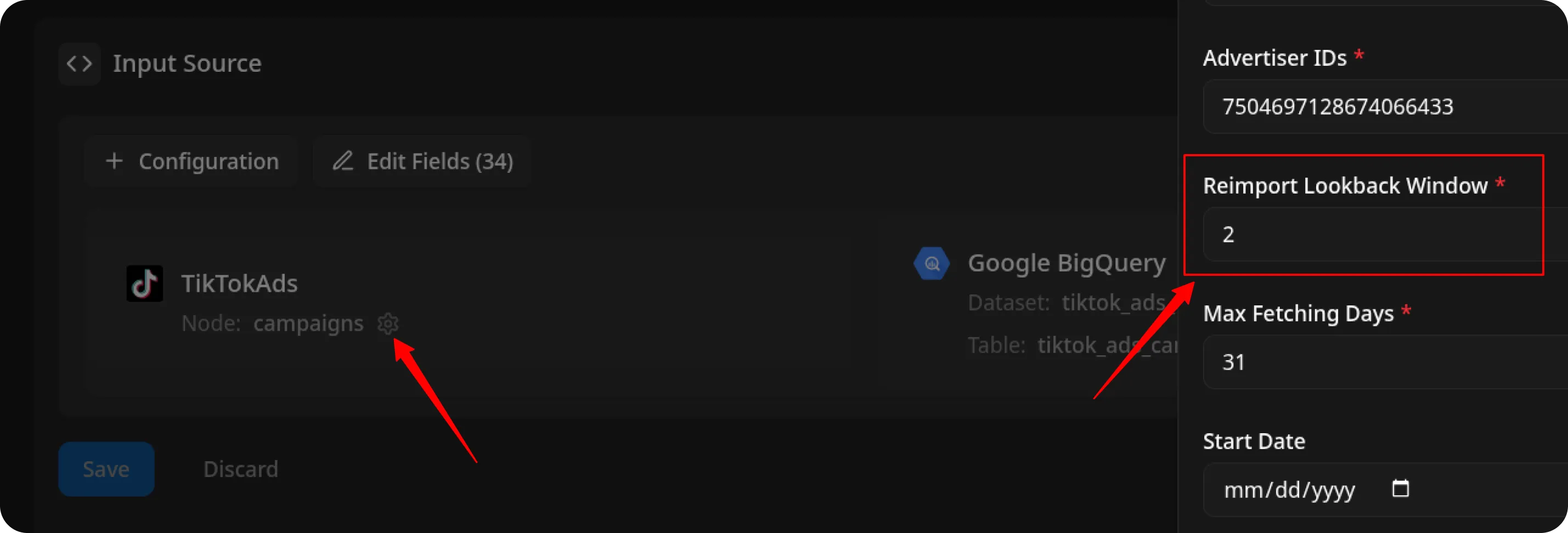 TikTok Ads Reimport