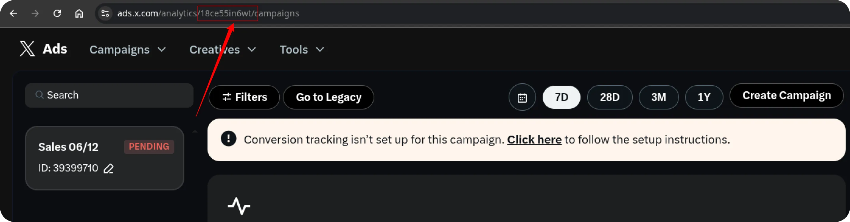 X Ads Account ID